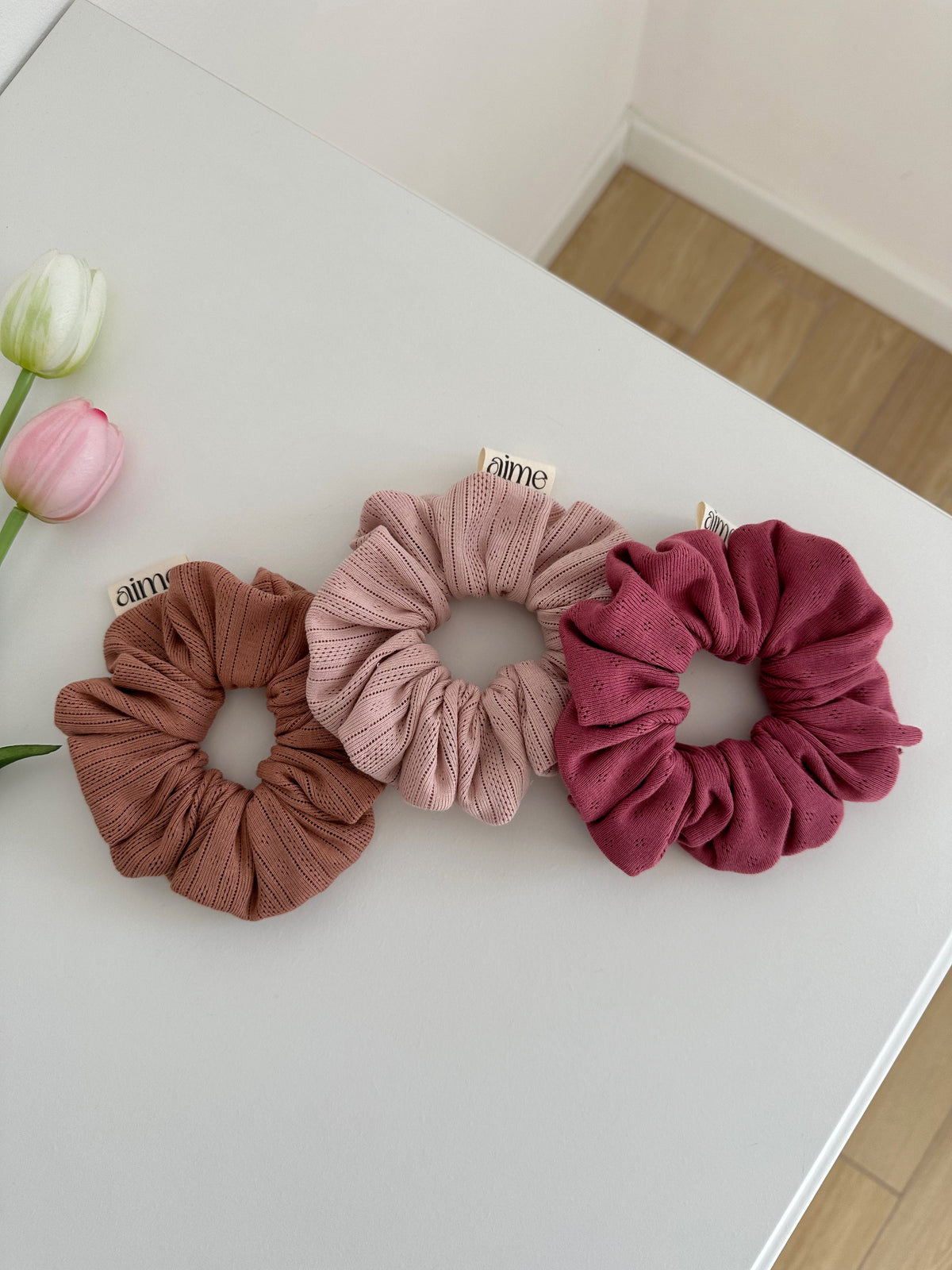morbidi e pratici scrunchies artigianali colorati 