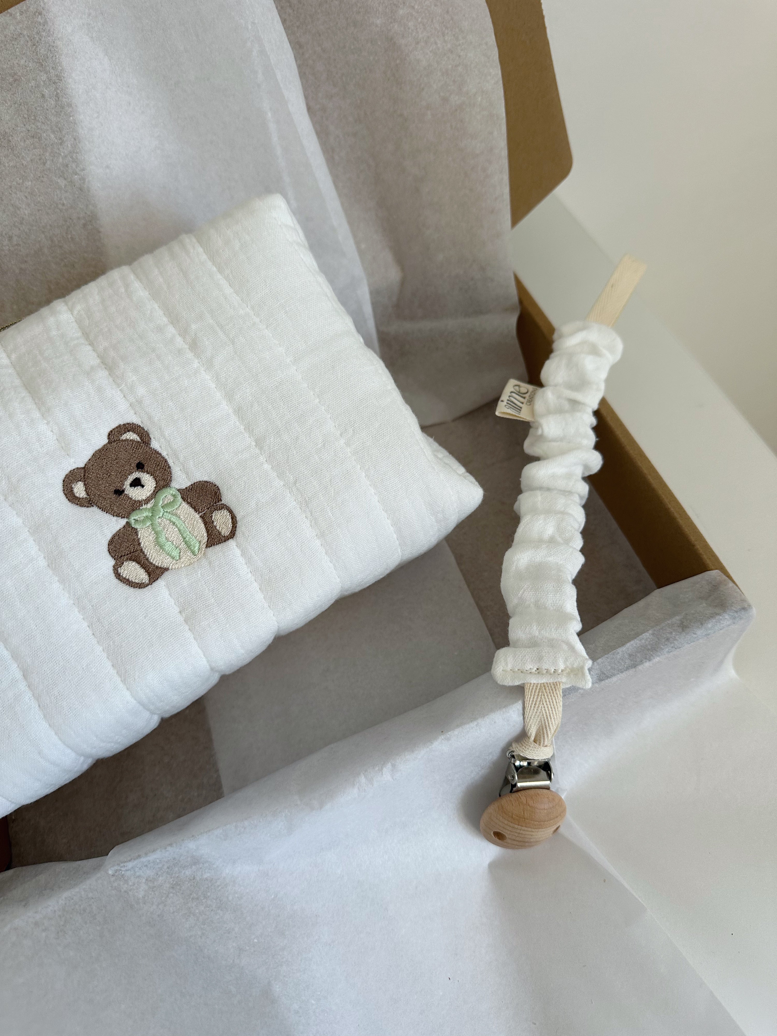 Box regalo nascita Dolce orsetto misura M