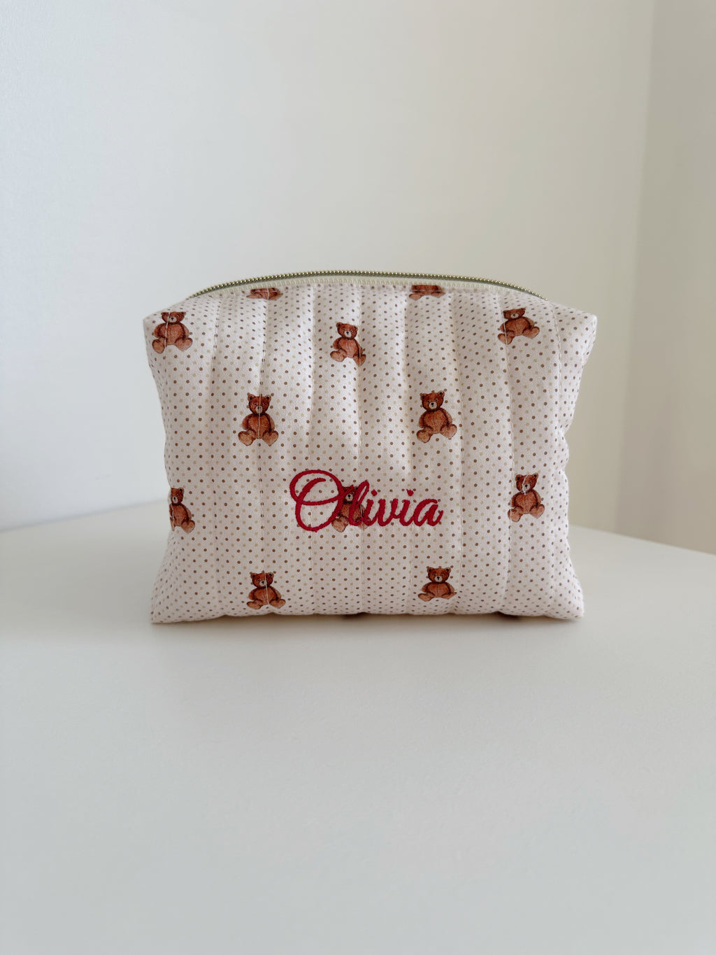 Beauty case Teddy Dots