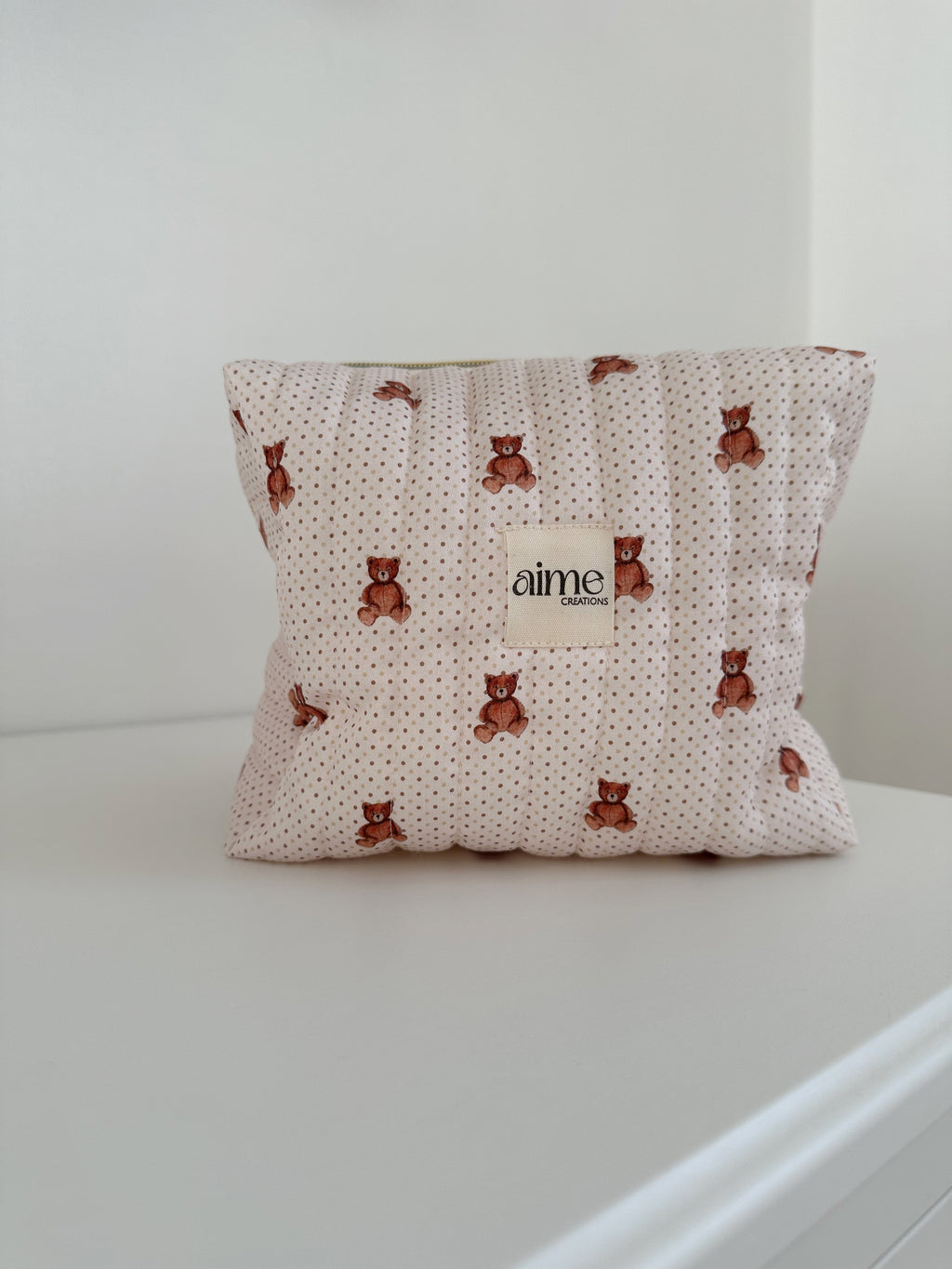 Beauty case Teddy Dots