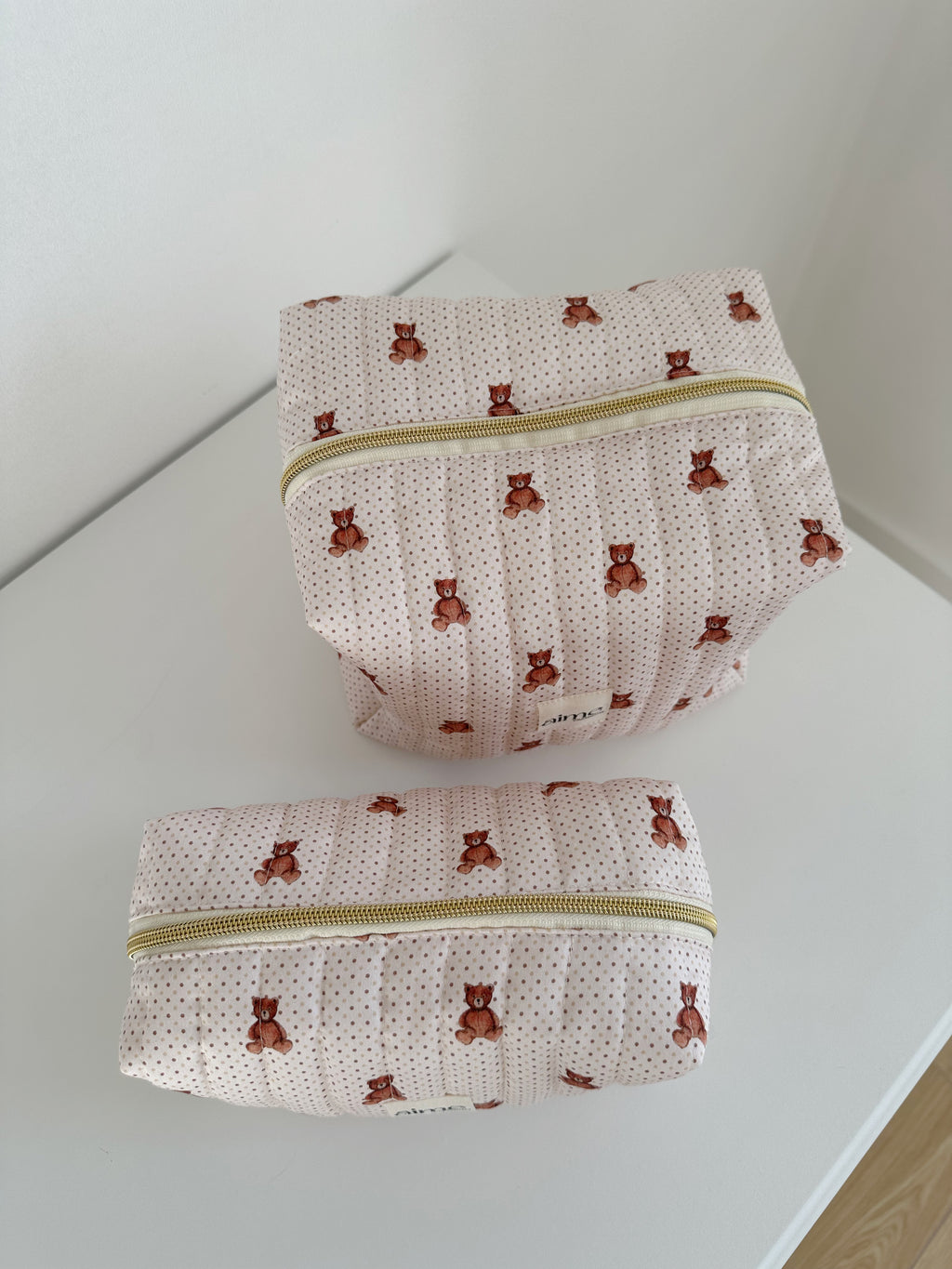Beauty case Teddy Dots