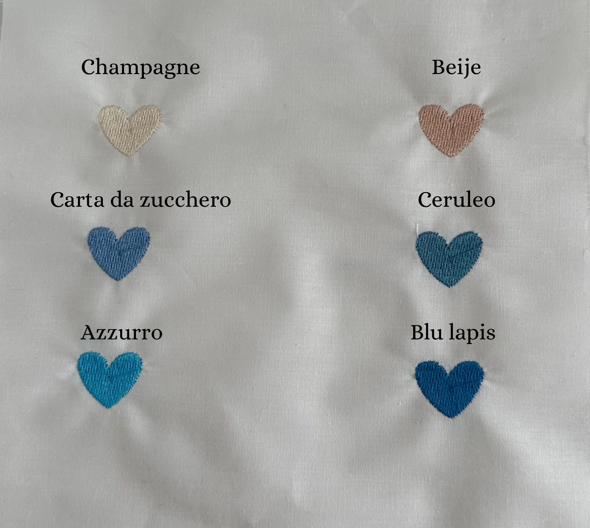 Bavaglino Filo di cuori