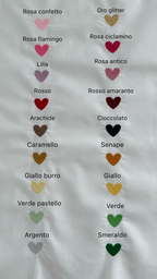 Bavaglino Filo di cuori