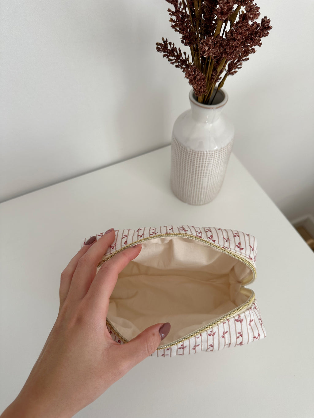 Beauty case Filo di foglie