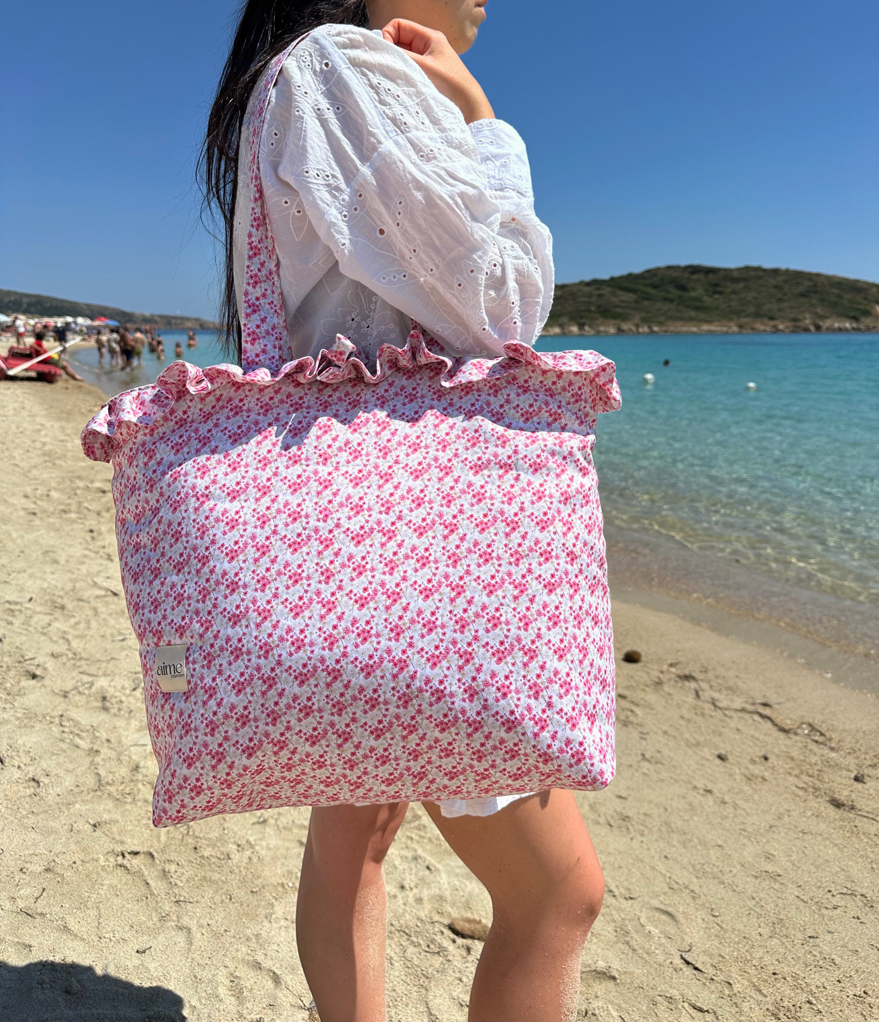 Borsa mare Magnolia Bloom