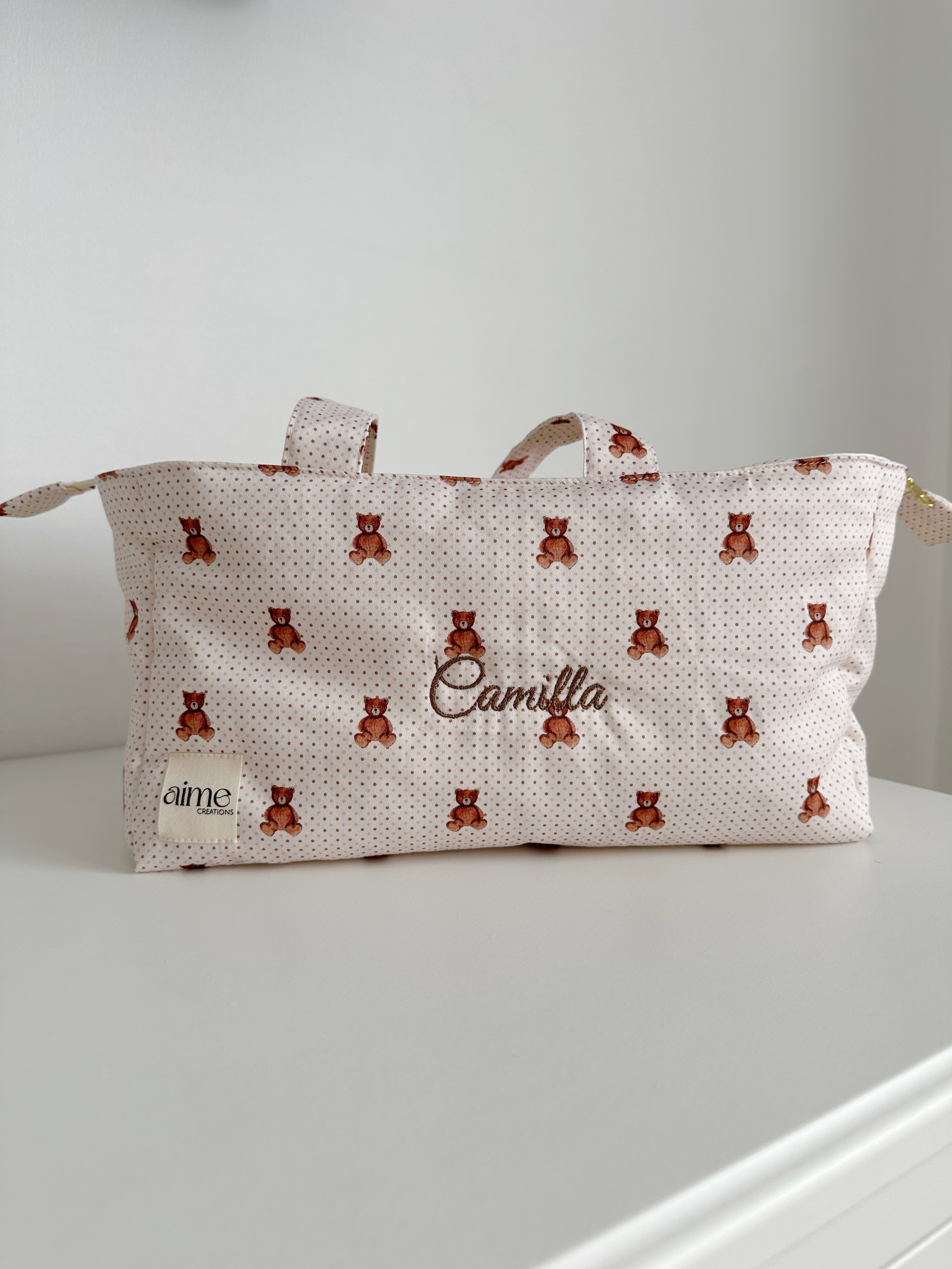 Borsa passeggino Teddy Dots