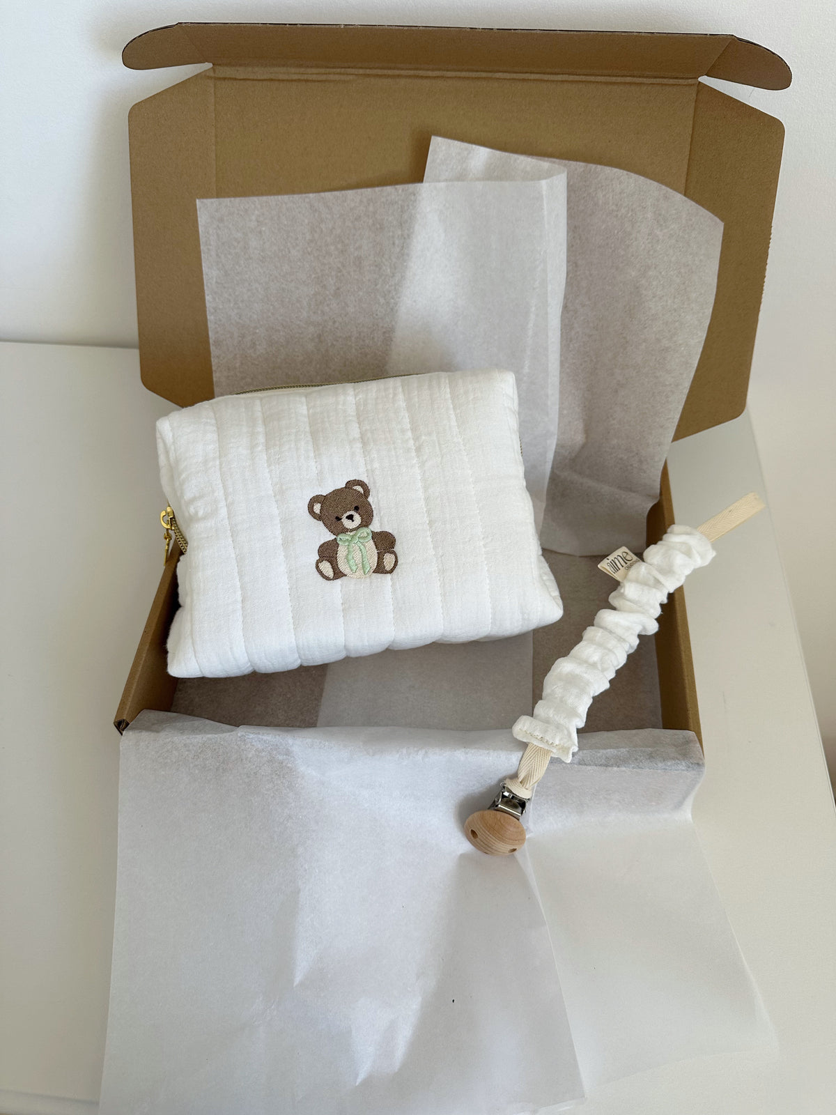 Box regalo nascita Dolce orsetto misura M