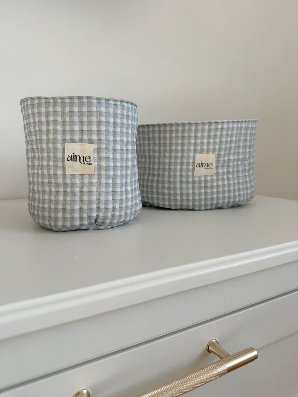 Cestino Picnic blue