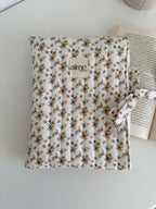 custodia per libro dai fiori autunnali
