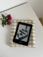 Custodia Ebook reader quadretto verde - pronta consegna