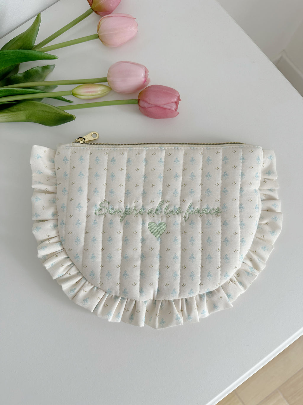 Pochette volant con dedica