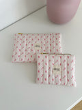 pochette rosa con cuori