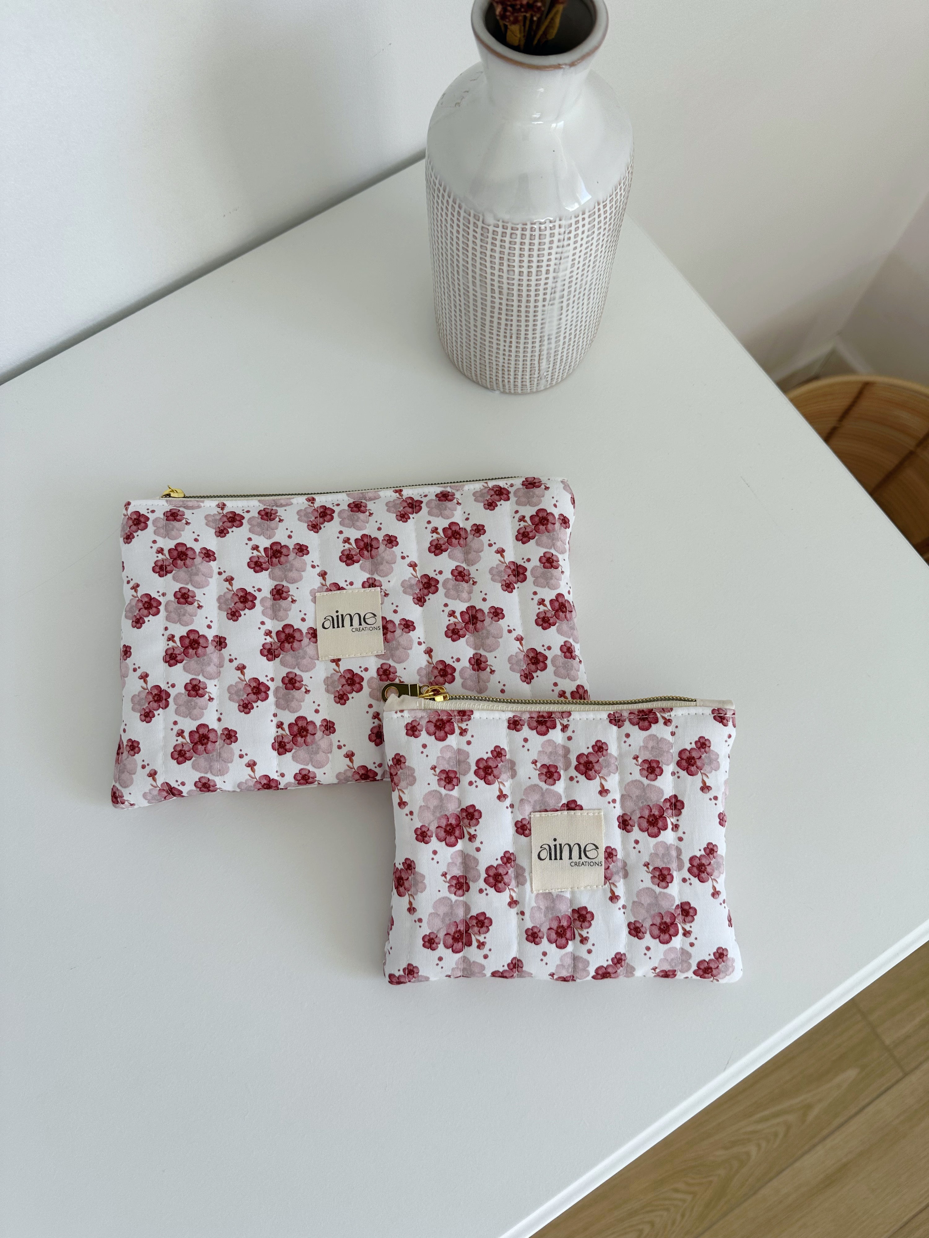 pochette fiori di vite artigianale