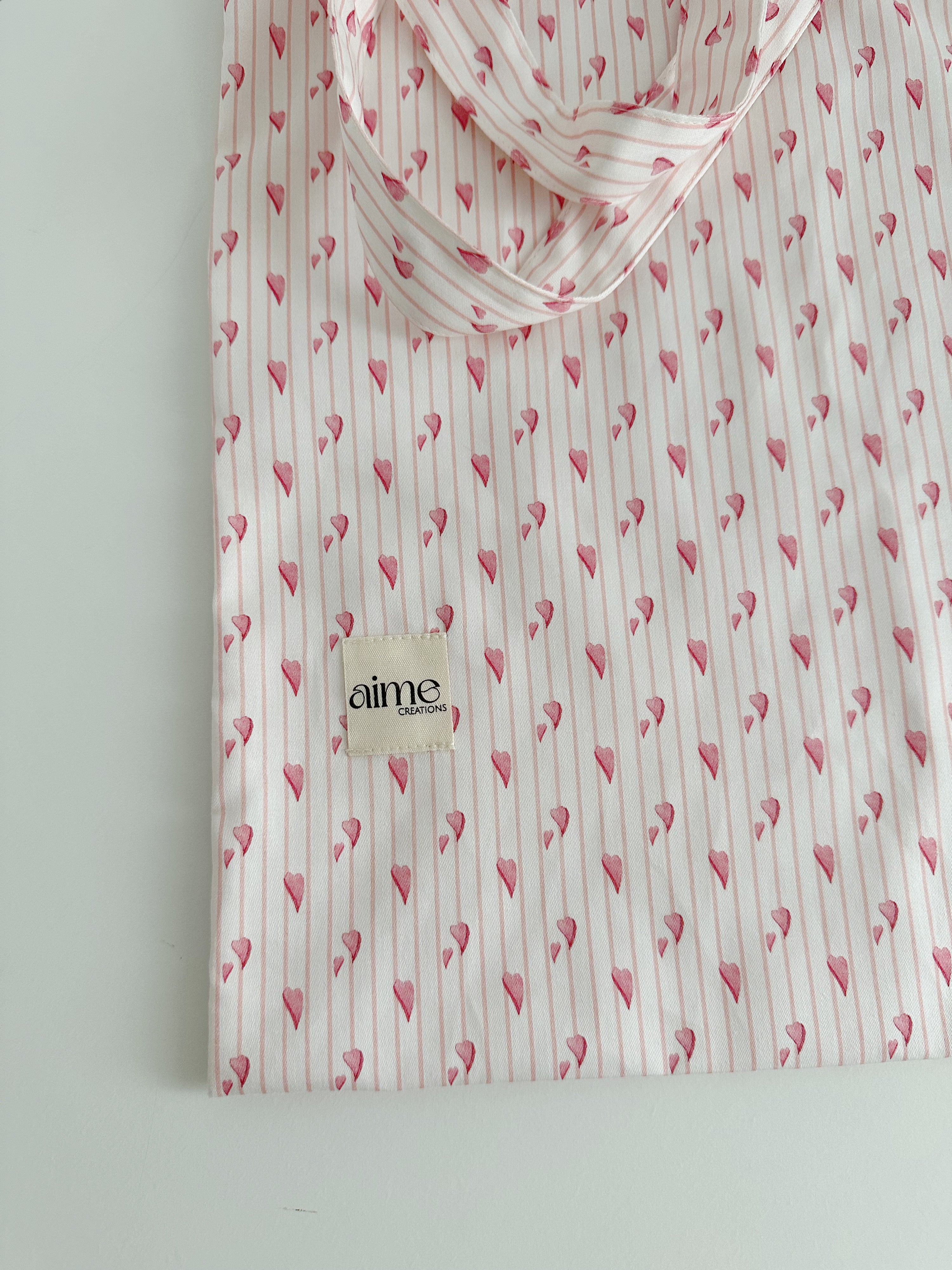Tote bag Filo di cuori