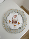 tovaglietta da colazione pasquale artigianale